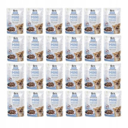 Brit Care, Mini Adult Pouch venison, 24 x 85 g