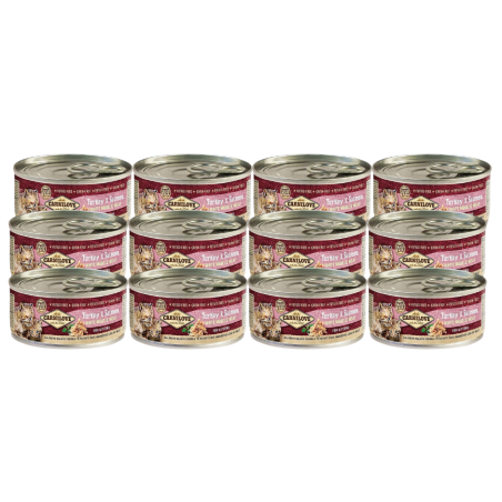 Carnilove Cat Kitten Salmon & Turkey 12 x 100g