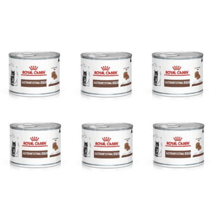 ZESTAW 6 x Royal Canin GASTROINTESTINAL KITTEN 195g x6