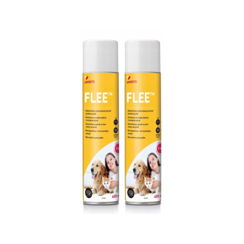 Livisto, spray Flee 2 x 400 ml
