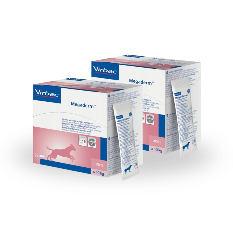 Virbac Megaderm, 28 x 8 ml, ZESTAW 2szt