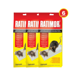 Pułapka klejowa lep na myszy i szczury, 3 x 2szt, 280 x 140 mm, Ratimor