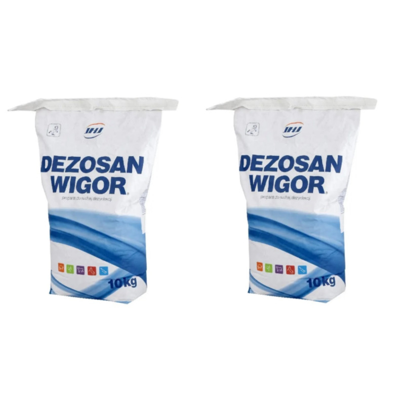 JHJ DEZOSAN 10 kg x 2op sucha dezynfekcja obora, chlewnia, kurnik