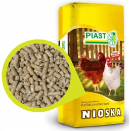 Piast, pasza dla kur niosek 25 kg  , granulki dla niosek
