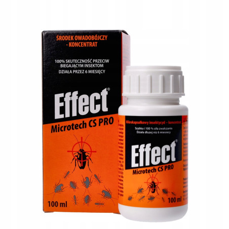 Effect, Microtech CS PRO, mikrokapsułkowy środek owadobójczy, koncentrat, 100ml