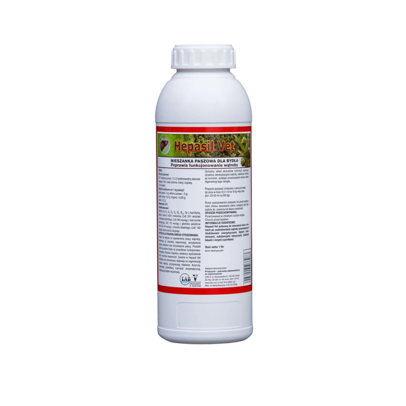 Lab-v Hepasil Vet Dla Bydła 1kg