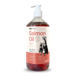 Lab-v Olej z Łososia 100% Dla Psa i Kota 1000 ml