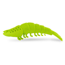 Barry King, zabawka dla kota krewetka gumowa z kocimiętką, do czyszczenia zębów, 16 cm