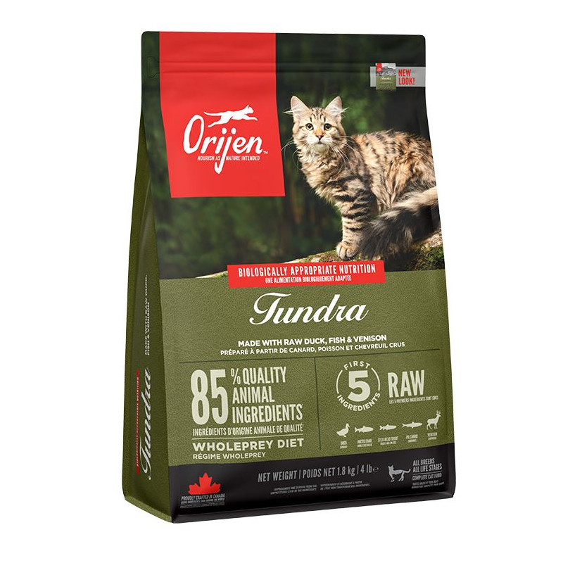 Orijen Tundra Cat, 1,8 kg, sucha karma dla kotów
