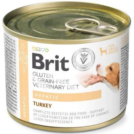 Brit VD, pies, Hepatic, puszka 200 g