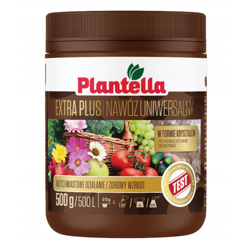 Plantella, Extra Plus, awóz uniwersalny wieloskładnikowy, 500 g
