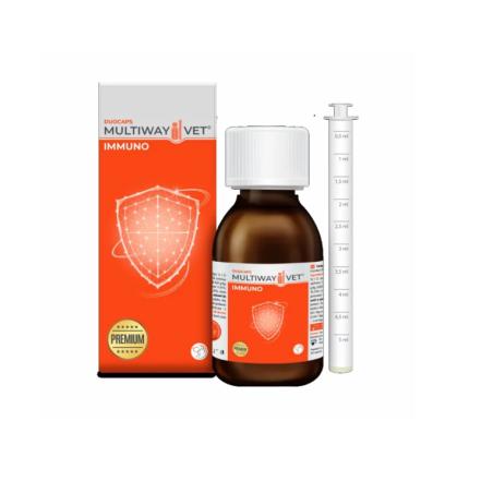 JM Sante, Multiway Vet Duocaps Immuno, 90 ml, suplement dla psa i kota