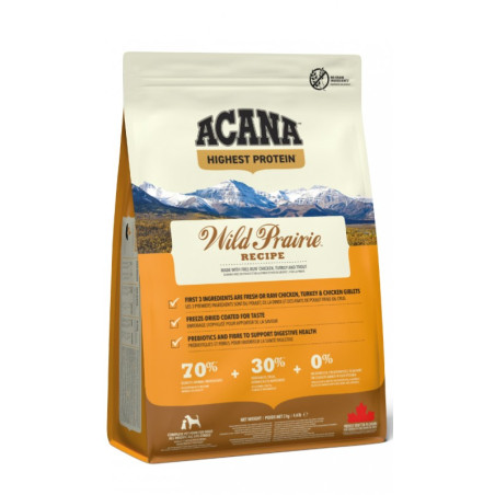 Acana, Highest Protein Wild Prairie Dog, sucha karma dla psa, 2 kg