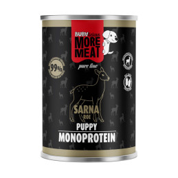 BUBAlicious More Meat mono karma dla szczeniąt Pure Line 400g PUPPY SARNA