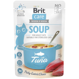 BRIT CARE Cat Soup with Tuna 75g z tuńczykiem