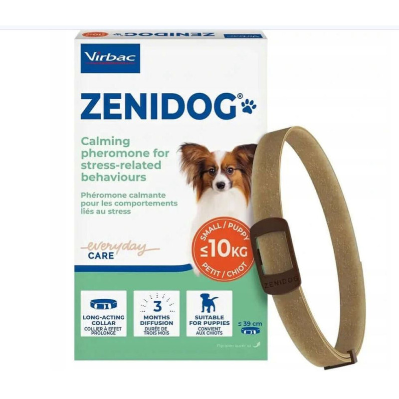 ZENIDOG S - OBROŻA Z FEROMONAMI USPOK. DLA PSÓW DO 10 KG