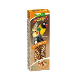 Zestaw 10 x Nestor, Kolba Papuga Średnia, Orzechowa