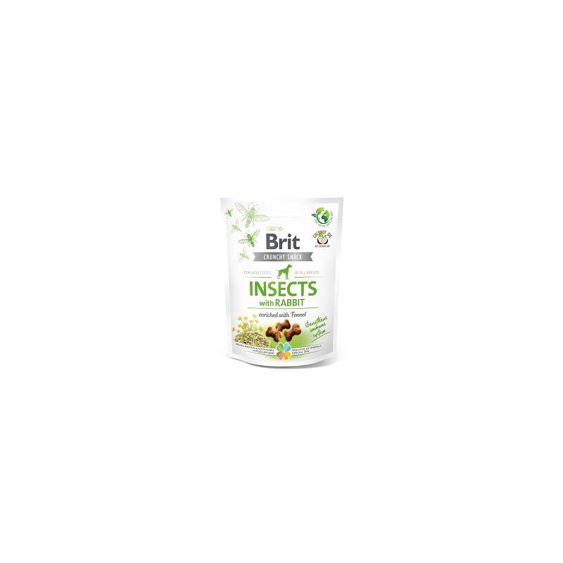 Brit Care Przysmak Crunchy Cracker Insect&Rabbit dla psa 200g