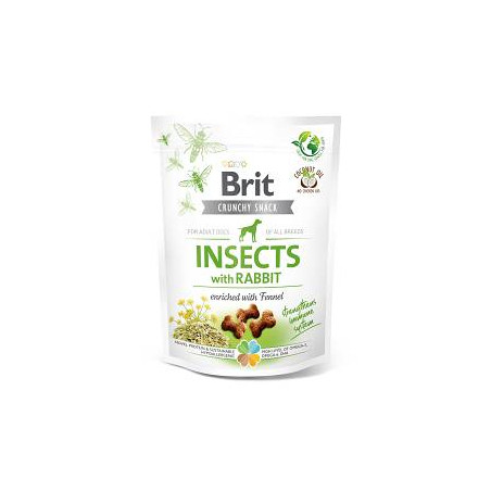Brit Care Przysmak Crunchy Cracker Insect&Rabbit dla psa 200g