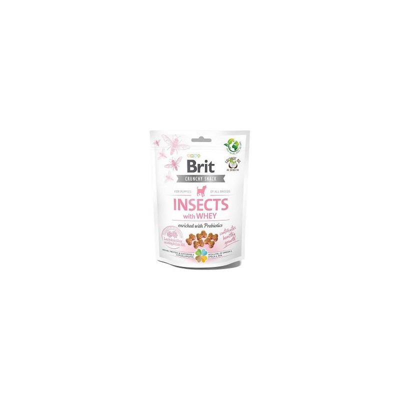 Brit Care Przysmak Crunchy Cracker Insect dla szczeniaka op. 200g 103-100628