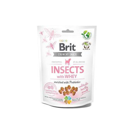 Brit Care Przysmak Crunchy Cracker Insect dla szczeniaka op. 200g 103-100628