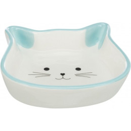 Trixie, miska w kształcie głowy kota 0,25l 12cm