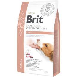 BRIT GF VET. DIET DOG RENAL 2kg