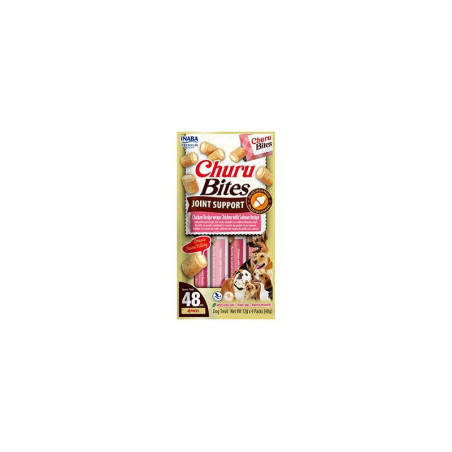 INABA DOG CHURU BITES JOINT SUP CHICK&SALMON 4X12g