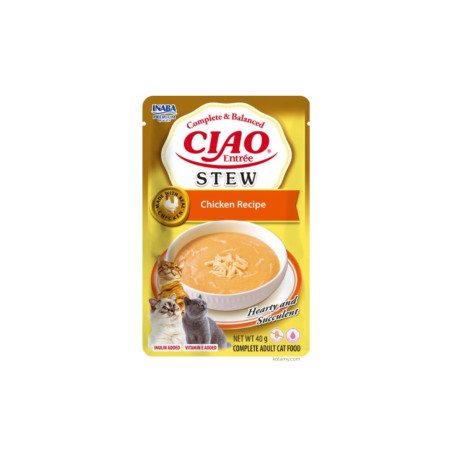 INABA CAT CIAO ENTRÉE STEW CHICKEN 40g