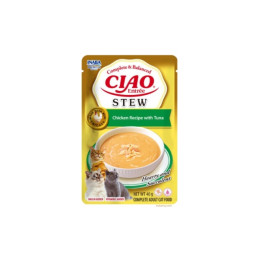 INABA CAT CIAO ENTRÉE STEW CHICKEN & TUNA 40g
