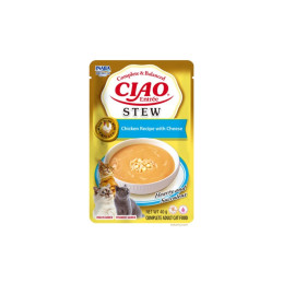 INABA CAT CIAO ENTRÉE STEW CHICKEN & CHEESE 40g