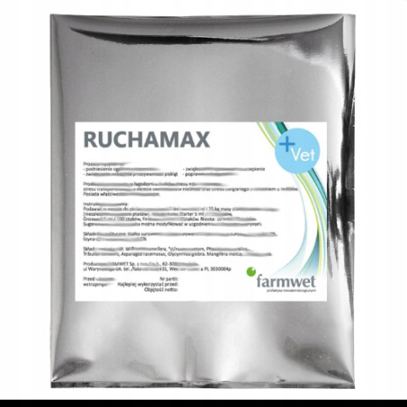 Farmwet Ruchamax – Preparat dla Bydła | Stop Kwasicy i Stabilne pH Żwacza | 1kg