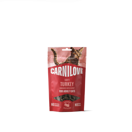  CARNILOVE CAT SOFT SNACK TURKEY 50g