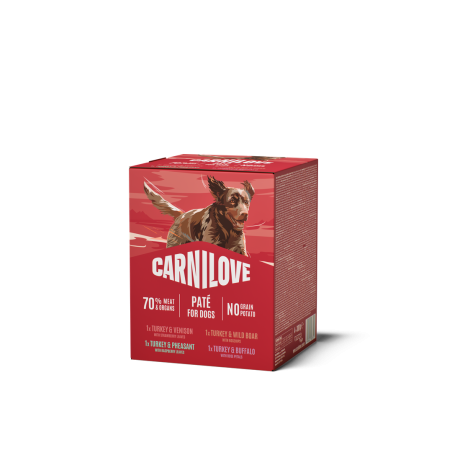 CARNILOVE DOG POUCH MULTIPACK 4X300g