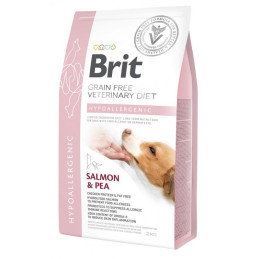 Brit VD dog Hypoallergenic, łosoś i groszek, 2 kg