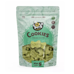 CIASTKA DLA PSA KOŚCI S MIĘTOWE W FOLII DOYPACK 350g