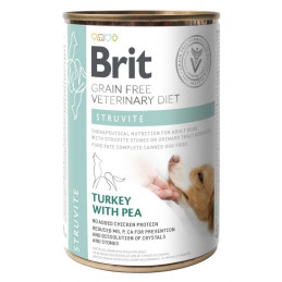 BRIT GF VET. DIETS DOG CAN STRUVITE 400g