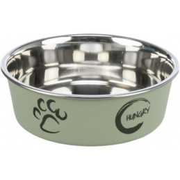 MISKA METALOWA Z PLASTIKOWĄ POWŁOKĄ, 0.25 l/o 12 cm TX-25241