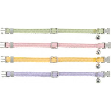 Obroża dla kota, dla kota, w kratkę, 20–30 cm/10 mm, różne kolory TX-41433
