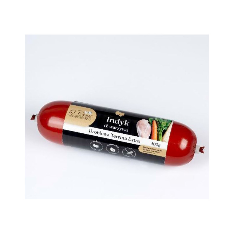 Indyk & Warzywa - Drobiowa Terrina Extra 400g