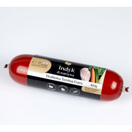 Indyk & Warzywa - Drobiowa Terrina Extra 400g