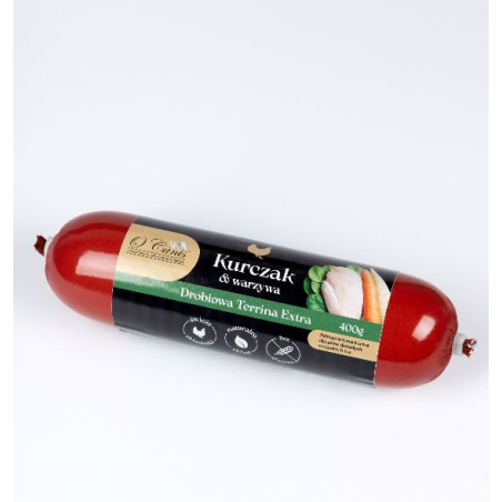 Kurczak & Warzywa – Drobiowa Terrina Extra 400g