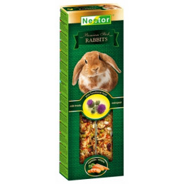 Nestor Premium – Kolby dla Królika | Wielosmakowe z Ostropestem | 115 g