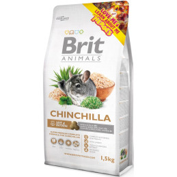 Brit Animals – Karma dla Szynszyli | Wsparcie Trawienia i Zdrowej Sierści | 1,5 kg