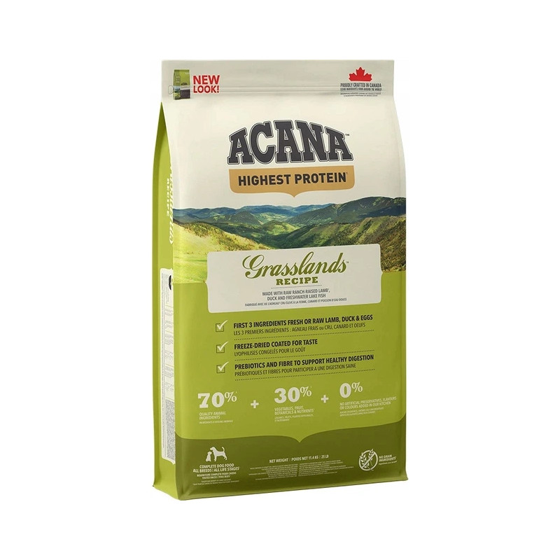 Acana, Grasslands, pies, 11,4 kg
