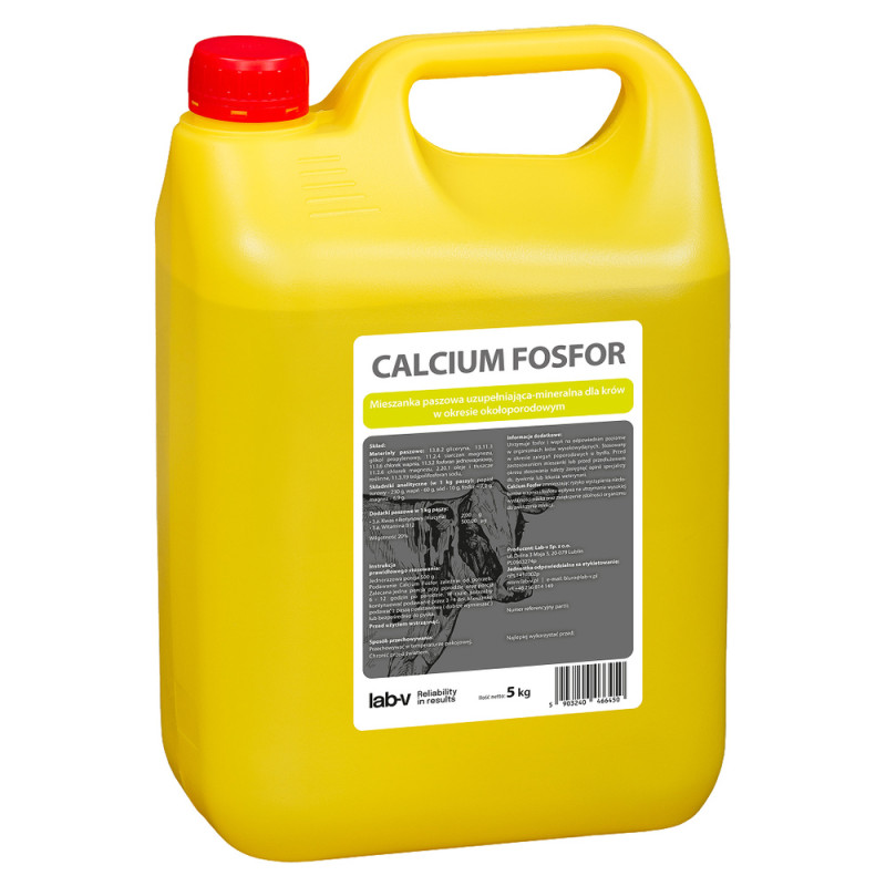 Lab-v Calcium Fosfor – Wapń i Fosfor dla Bydła | 5 kg