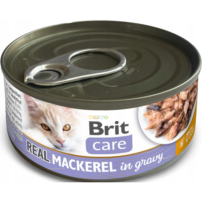 Brit Care – Makrela w Sosie dla Kota | 80 g
