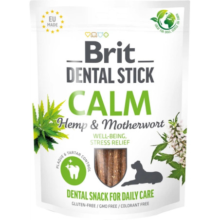 Brit Przysmak Dental Stick Calm Hemp&Motherwort dla psa op. 251g