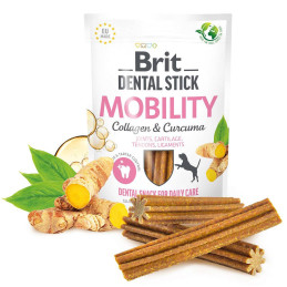 Brit Przysmak Dental Stick Mobility Collagen&Curcuma dla psa op. 251g