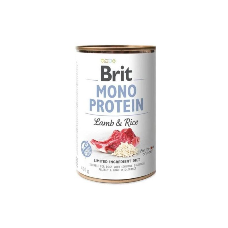 BRIT MONO PROTEIN LAMB & RICE 400g
